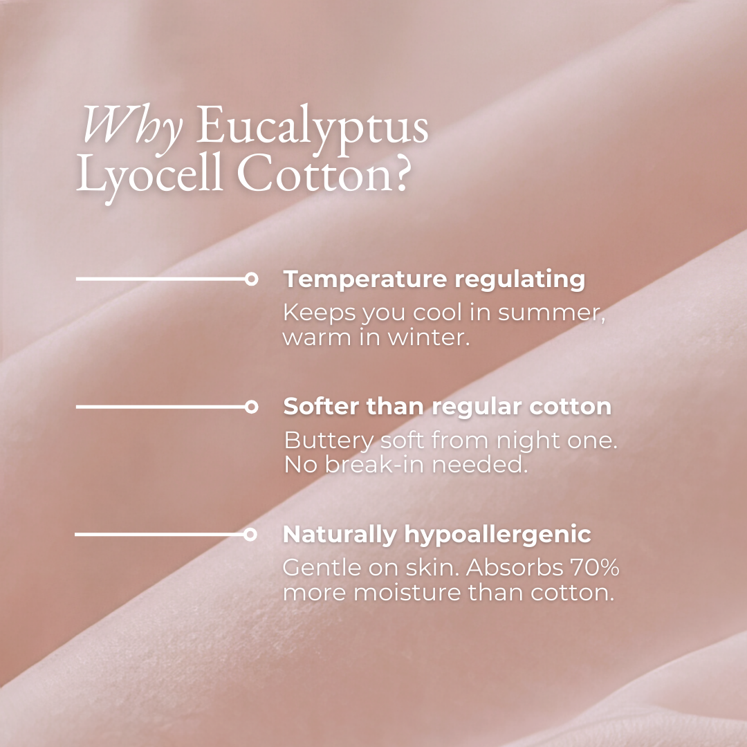 Eucalyptus Lyocell Fitted Sheet